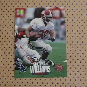 NFL Trading Card - Red and White